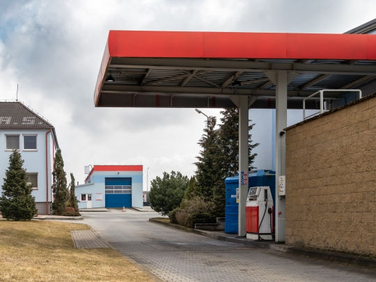 Petrol station