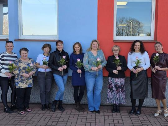 Poděkování ženám v KAFKA TRANSPORT u příležitosti MDŽ