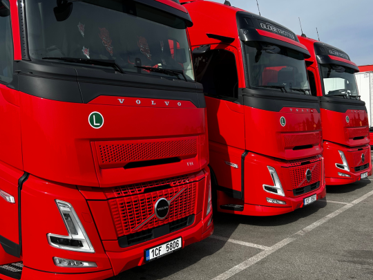 Nová posila ve vozovém parku: 10 vozidel Volvo Aero