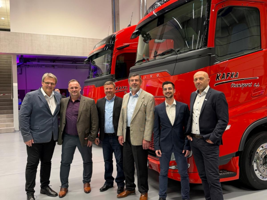 Slavnostní otevření nového autoservisu Volvo